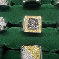 Men Rings Silver $50 Any Ring / Anillos De Plata Para Hombre Cualquier Anillo $50!