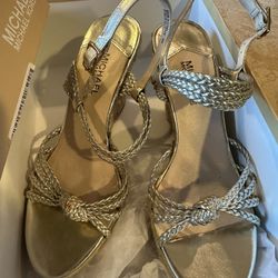 Michael Kors Silver Heals