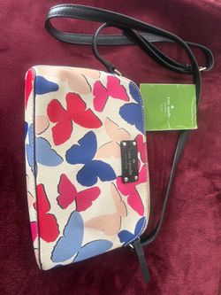 Kate Spade Butterfly Print Crossbody Bag