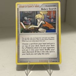 2009 Bebe’s Search Pokemon Card 