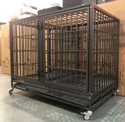 NEW 42” Heavy Duty Divider Dog 🐾 Kennel 🐶 cage NEW
