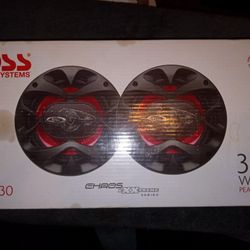 Boss Audio CH6530 Chaos Exxtreme 6.5" 300W 3Way Car Coaxial Audio Speakers, Pair

