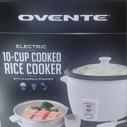 OVENTE 10-Cup White Rice Cooker