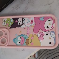 Hello Kitty iPhone Cases For iPhone 15 Pro Max And 14 Pro Max 