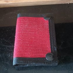 $20.00 Recycled Firefighter Snap Front pocket Wallet 