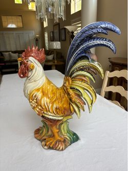 Ceramic Rooster - Country French Decor