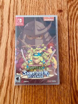 SEALED - Nintendo Switch - Teenage Mutant Ninja Turtles: Shredder’s Revenge - BRAND NEW