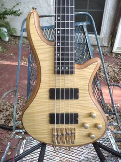 Schecter Stiletto Custom-5 Bass Guitar - 5 String