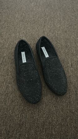 Steve Madden rhinestone loafers