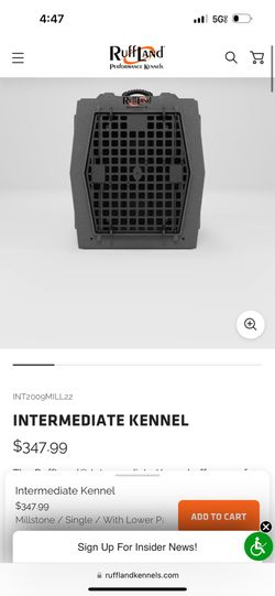 Ruffland Kennels Crate Intermediate