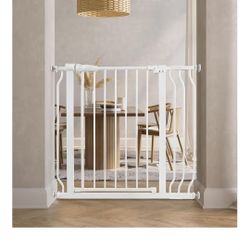 BalanceFrom Easy Walk-Thru Safety Gate for Doorways and Stairways with Auto-Close/Hold-Open Features, Fits 29.1-38.5 Inch Openings,