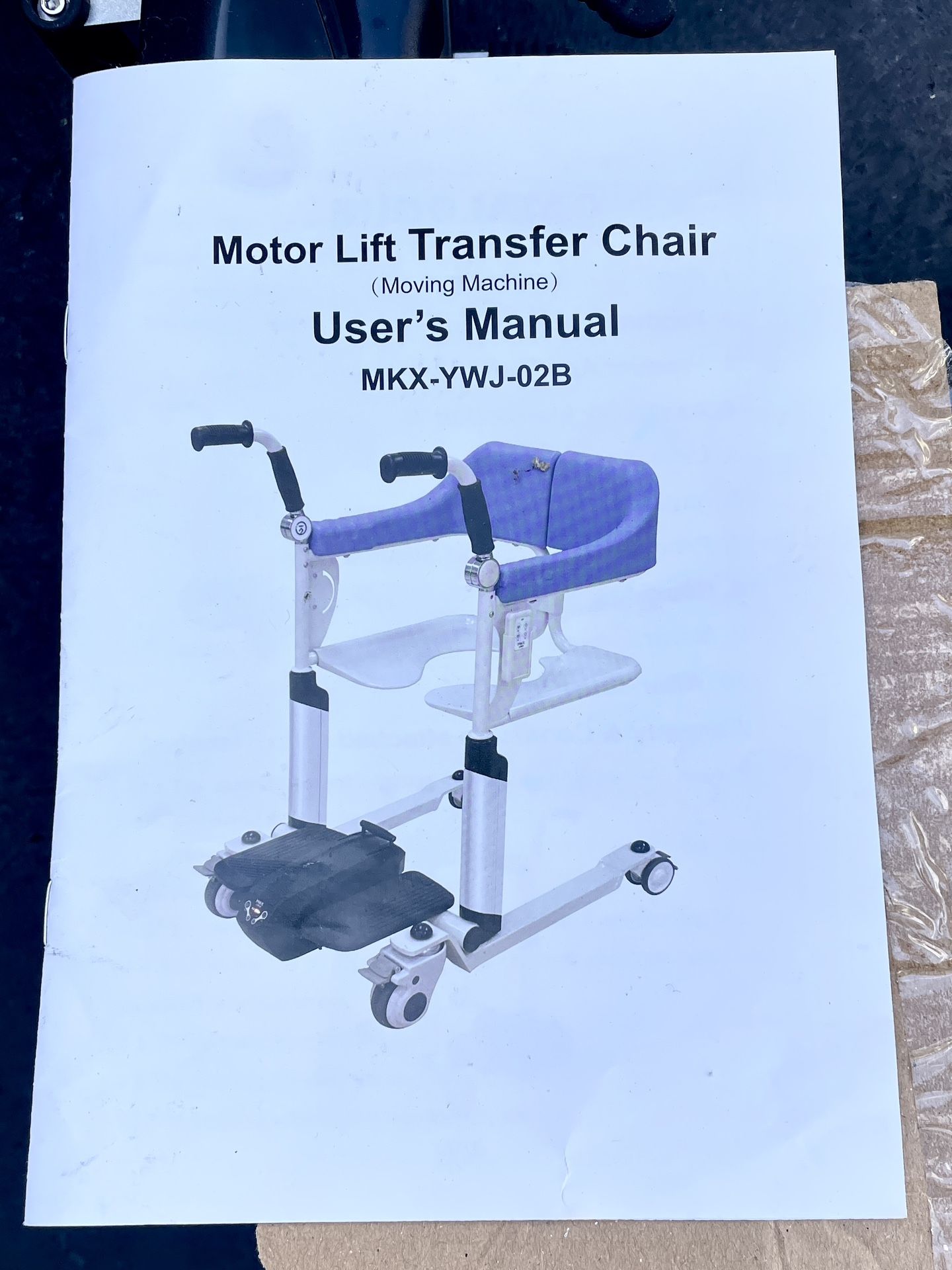 Motor Lift Transfer Wheelchair