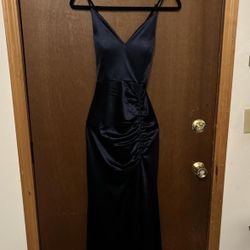 Windsor Navy Blue Prom Dress