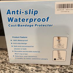 Need To Shower With A Cast On Your Ankle, Free?