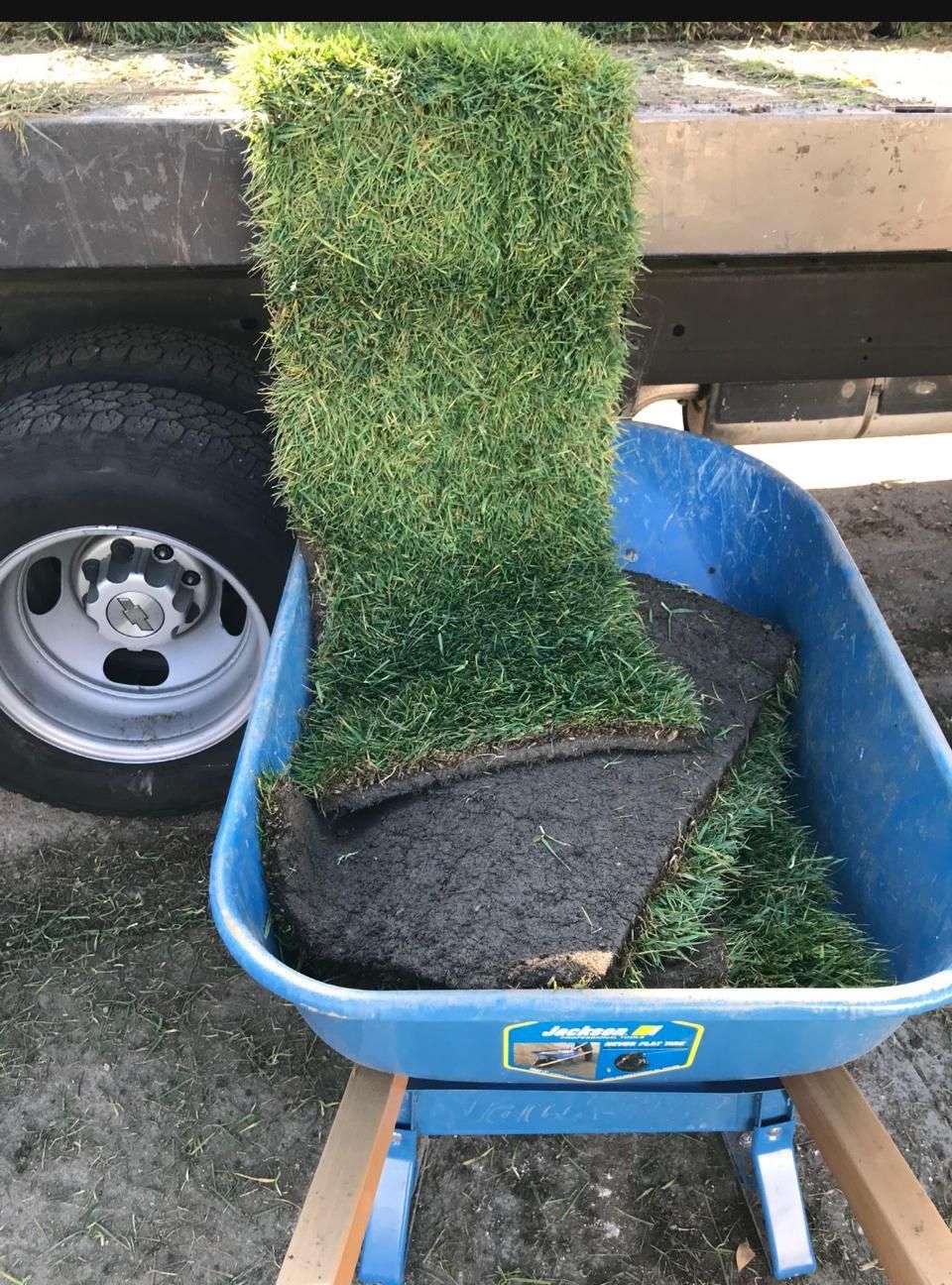 Grass And Sprinklers $3 Per Sq/ Ft
