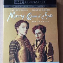 4k blu ray mary queen of scots bluray 