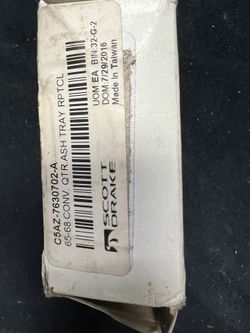 Ash Tray Receptacle For Mustang 