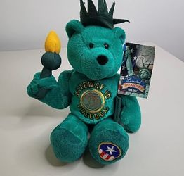 Limited Treasures Collectibles Lady Liberty - The Freedom State Coin Bear new with box
