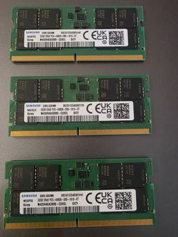 Samsung 32GB DDR5-4800 Laptop RAM PC5-4800B SODIMM