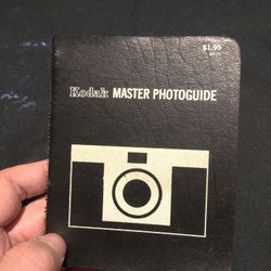 1968 KODAK MASTER PHOTOGUIDE PHOTO GUIDE BOOKLET PHOTOGRAPHY CAMERA EASTMAN