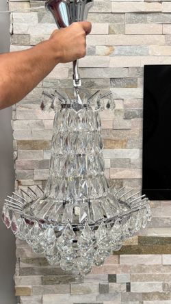 New real crystals chandelier