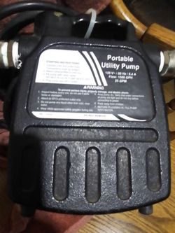 Utility water pump
