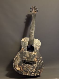 Very Rare Martin Lx Realtree Acoustic Guitar