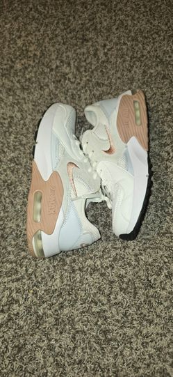 Nike Air Max 90 White Rose Gold Sneakers