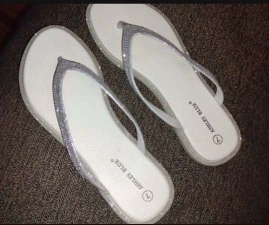 New Sparkle Sandles. Soft And Cushy.