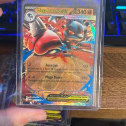 Mega Lucario Ex #77 Mega Evolutions 