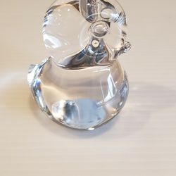 Glass Bird Figurine 