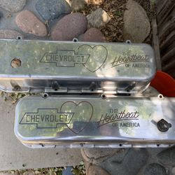 Vintage Chevrolet Big Block Valve Covers