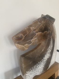 Hand carved Horse Head