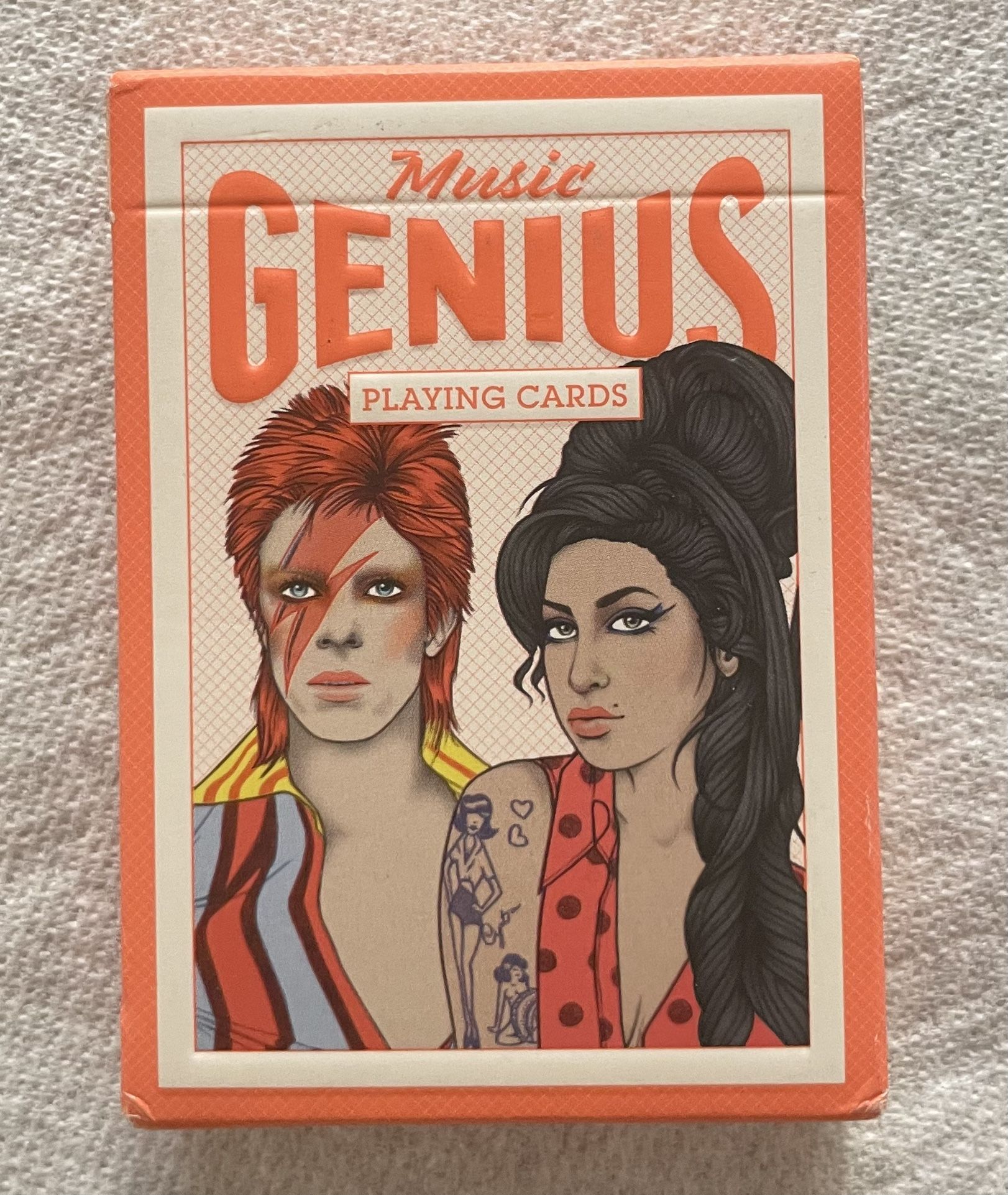 Laurence King Genius Music Playing Cards