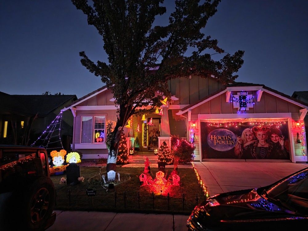 Entire HOCUS POCUS outdoor Decor And Costumes