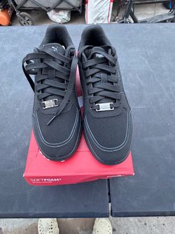 PUMA Caven III Plus NBK Black Low Top Lace-Up Men's Sneakers