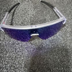 Oakley Sunglasses w/ Blue Purple Iridescent Lenses