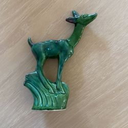 Ceramic Green Deer