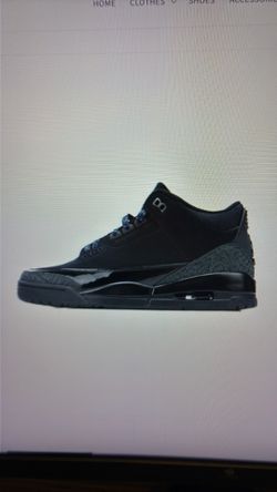 pretty much brand new jordan 3 black cats
