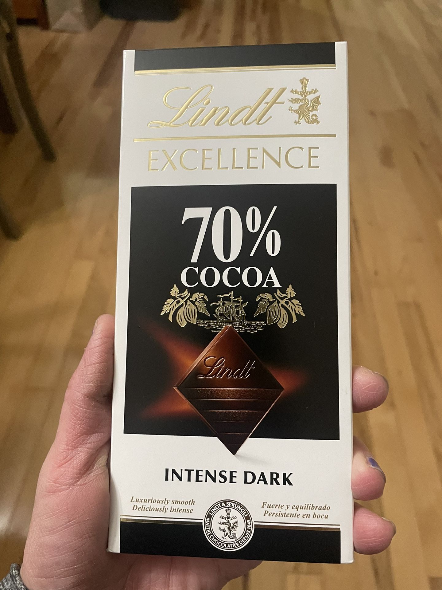 Lindt Intense Dark Chocolate Bar