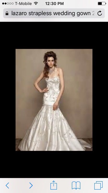 Beautiful Lazaro Wedding Gown