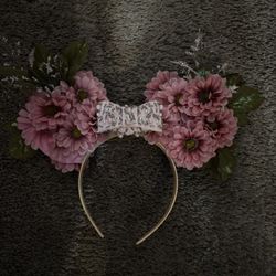 Custom Flower Disney Ears