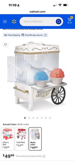 Snow cone machine