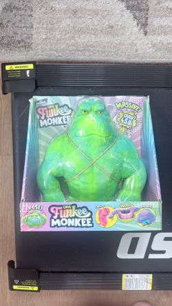 Funkee monkey squishy large brand new