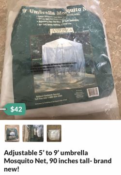Brand new adjustable 5 to 9 foot insect screen