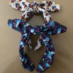 Coraline Bowknot Headbands Handmade 