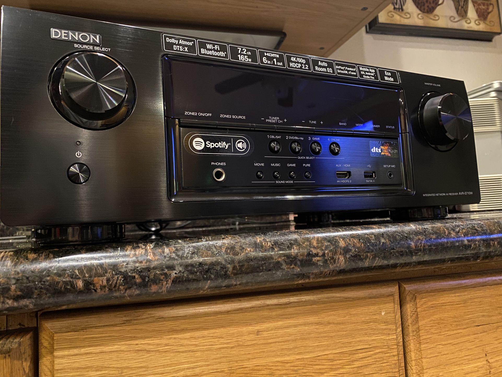 Denon AVR 7.2 Channels Dolby Atmos