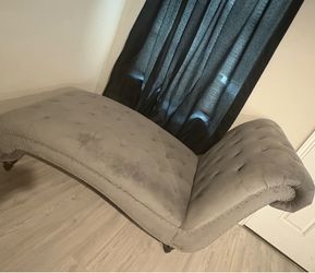 Gray Lounge Chair