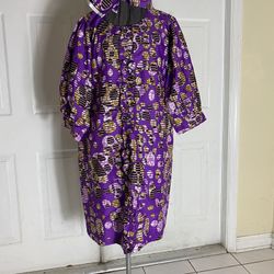 Dress For Ladies/Women,, And Scarf—Cute And Beautiful , Large