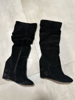 New Samaya Genuine Suede Leather Boots - Size 6.5